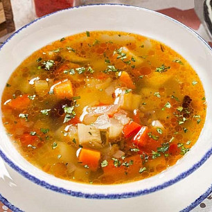 Овощной суп по-грузински